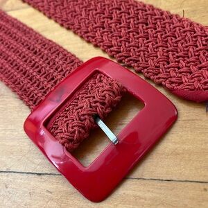Vintage Knit Belt